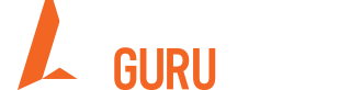 A1 Marketing Logo - White and Orange - Large